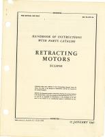 Handbook of Instructions with Parts Catalog for Retracting Motors
