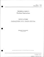 Capacitor Fuel Gage System Indicators