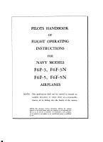 Pilot's Handbook - F6F-3, -3N, -5, -5N