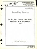 Illustrated Parts Breakdown for 1500 PSI and 3000 PSI Pneumatic Dehydration Equipment 