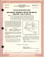 Enlargement of Wing Fuel Tank Drain Plug Access Holes for A-36A, P-51, and P-51A