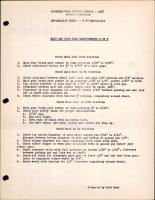P-38 Hydraulics - Main & Nose Gear Measurements for P-38E
