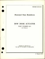 Illustrated Parts Breakdown for Bow Door Actuator - Part 5074