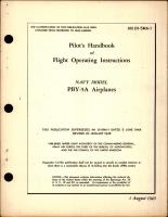 Pilot's Flight Operating Instructions for PBY-5A
