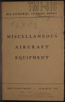 Miscellaneous Aircraft Equipment