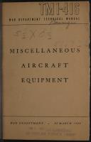 Miscellaneous Aircraft Equipment