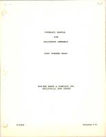 Overhaul Manual for Ballscrew Assy - Part 893646 
