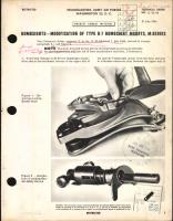 Modification of Type B-7 Bombsight Mounts, M-Series