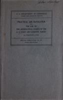 Practical Air Navigation and the use of the Aeronautical charts of the U.S. Coast and Geodetic Survey
