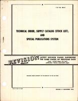 Supply Catalog (Stock List) and Special Publications System
