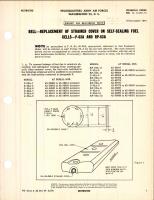 Replacement of Strainer Cover on Self Sealing Fuel Cells for P-36A & RP-63A