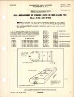 Replacement of Strainer Cover on Self Sealing Fuel Cells