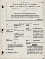 Overhaul Instructions with Parts Breakdown for 4Way Hydraulic Selector Solenoid Valve - Part 23773 