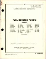 Illustrated Parts Breakdown for Fuel Booster Pumps