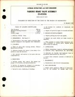 Overhaul Instructions with Parts Breakdown for Parking Brake Valve Assembly 35-815018