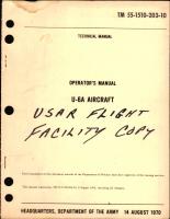 Operators Manual for U-6A 