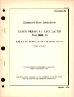 Illustrated Parts Breakdown for Cabin Pressure Regulator Assemblies Part No. 36700, 36790, & 567145 