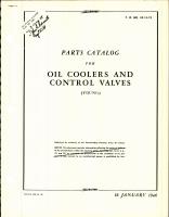 Parts Catalog for Oil Coolers and Control Valves