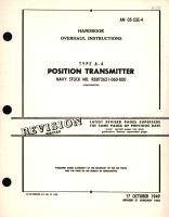 Overhaul Instructions for Type A-4 Position Transmitter 