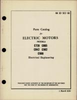 Parts Catalog for Electric Motors 