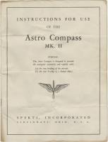 Instructions for Use of the Astro Compass Mk II