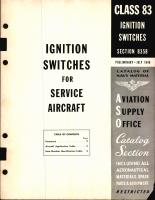 Ignition Switches for Service Aircraft
