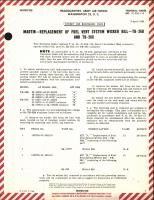 Replacement of Fuel Vent System Wicker Bill for TB-26B and TB-26C