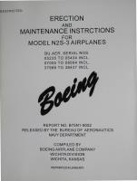 Erection and Maintenance instructions for Model N2S-3 