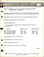 Rebushing of 4U18 & 5U18 Controls on Jig Boring Machine