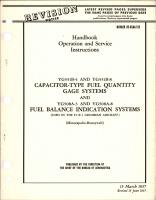 Revision to Operation and Service Instructions for Capacitor Type Fuel Quantity Gage Systems and Fuel Balance Indication Systems