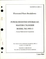 Illustrated Parts Breakdown for Power Boosted Hydraulic Master Cylinder - Model 9013-3
