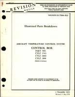 Illustrated Parts Breakdown for Aircraft Temperature Control System Control Box