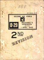 B-29 Mechanic's Handbook, Second Air Force 2nd Revision