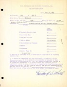 Technical Information for Serial Number 3695