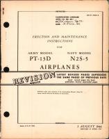 Erection and Maintenance Instructions for PT-13D and N2S-5