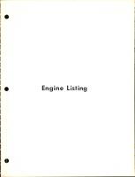 Engine Specifications Listing 