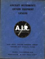 Aircraft Instruments Oxygen Equipment Catalog