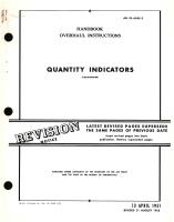 Overhaul Instructions for Liquidometer Quantity Indicators 