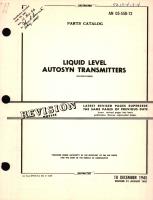 Parts Catalog for Liquid Level Autosyn Transmitters