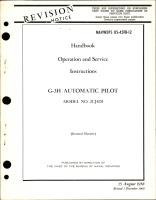 Operation and Service Instructions for G-3H Automatic Pilot - Model 2CJ4D1