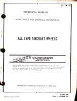 Maintenance and Overhaul Instructions for All Type Aircraft Wheels