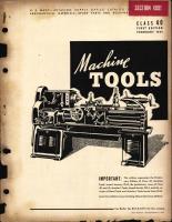 Machine Tools