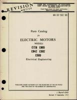 Parts Catalog for Electric Motors 