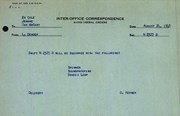 Technical Information for Serial Number 3627
