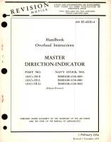 Overhaul Instructions for Master Direction-Indicator Part No.  12013-2H-E,  12013-2H-L, 12013-SB-L1