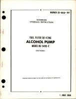 Overhaul Instructions for Fuel Filter De-Icing Alcohol Pump - Model RG-5490-E 