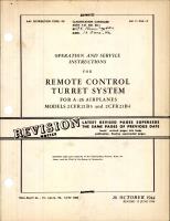 Operation & Service Instructions for Remote Control Turret System for A-26