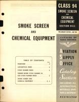 Smoke Screen and Chemical Equipment