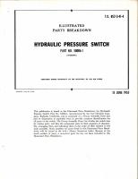 Illustrated Parts Breakdown for Hydraulic Pressure Switch