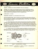 Overhaul of Four-Flyweight Type 5U18 Controls